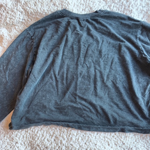 Project Social T Washed Black Crewneck Sweatshirt - Picture 3 of 5